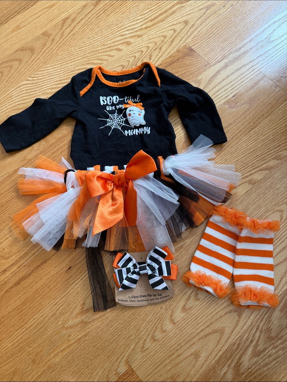 Boo-tiful Mummy Halloween outfit
